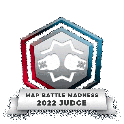 Badge Map Battle Madness 2022 Judge