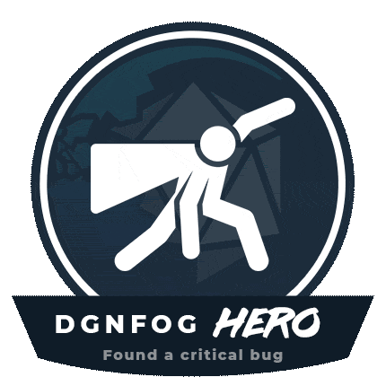 Badge DGNFOG Hero