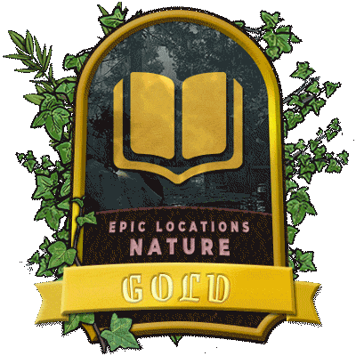 Badge Epic Locations: Nature Gold backer