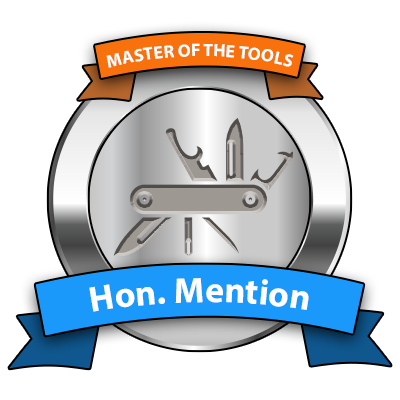 Badge Master of the tools