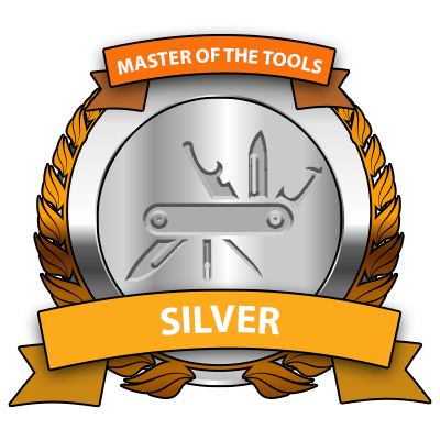 Badge Master of the tools